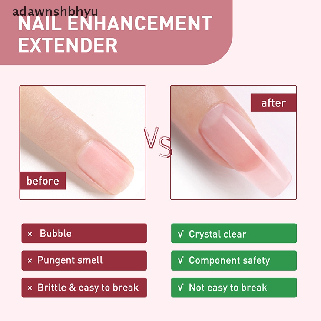 Gel Nối Dài Móng UV Nhanh Chóng Dung Tích 8ml adawnshbhyu