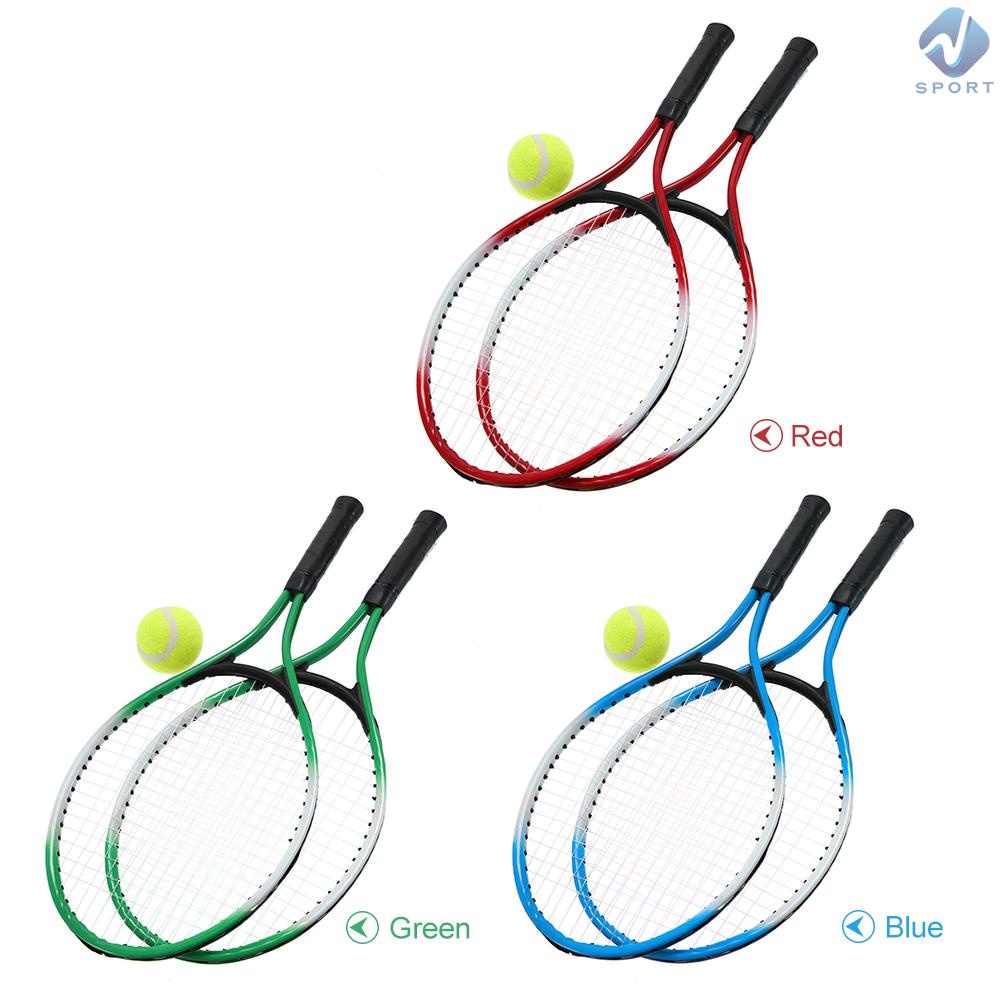 Set 2 Vợt Tennis Kèm 1 Quả Bóng Tennis Và Túi Đựng