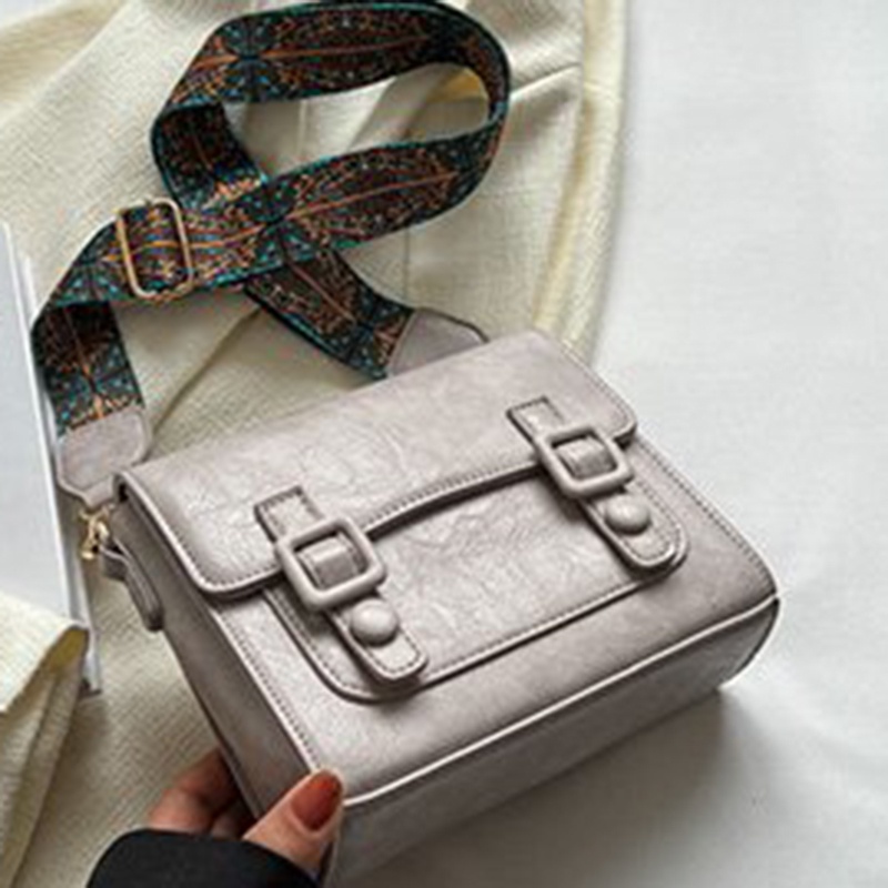 Túi Đeo Vai Hình Vuông Bản Rộng Thời Trang Cho Nữ