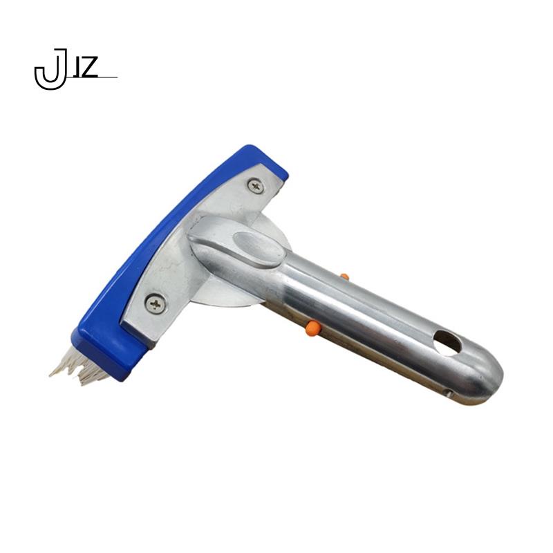 5.5In Stainless Steel Swimming Pool Cleaner Brush for Spa Pond Floor Wall Cleaning Equipment Tool