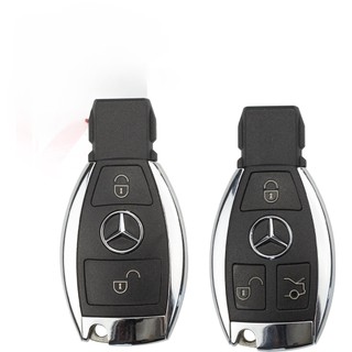 Mercedes Benz C class GLC class E class GLE class S class updating 2/3 Button remote key casing for replacing BGA NEC smart key shell