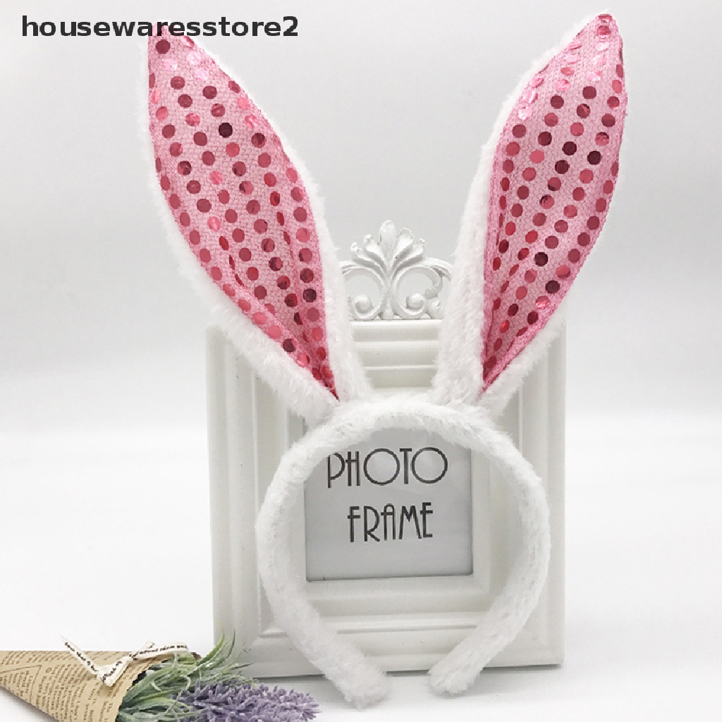 Băng Đô Tai Thỏ 2] Bằng Lông Nhung Dùng Hóa Trang Tiệc Phục Sinh