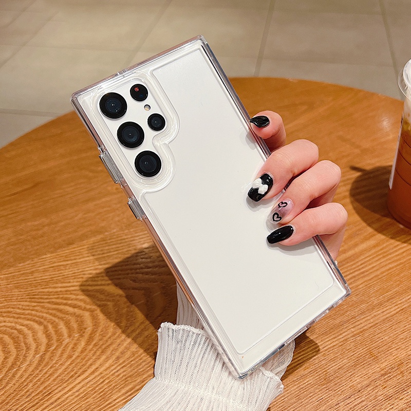 Ốp Điện Thoại Samsung Galaxy S23 S22 Plus Ultra Silicon case ốp lưng Samsung Galaxy S23 S22 Plus Ultra Mềm Trong Suốt Chống Sốc Cho Samsung Galaxy s22 S23 plus Ultra