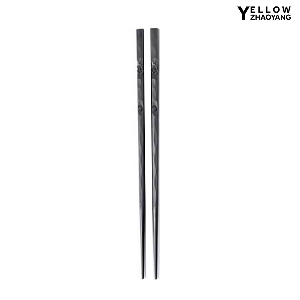 1 Đôi Đũa Hợp Kim NY-1 Phong Cách Nhật Bản Chống Trượt