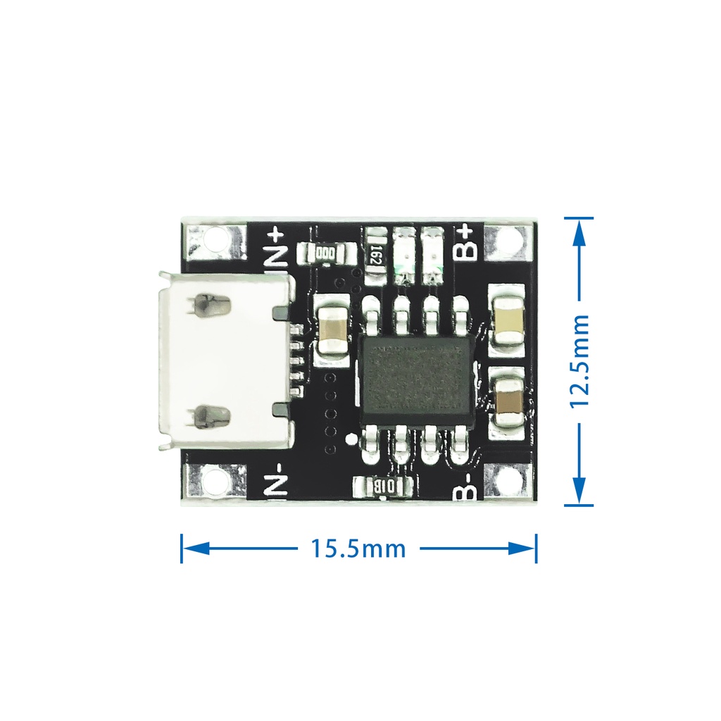 Bảng Mạch Sạc Pin Lithium Mini Type-c USB 5V 1A 18650 TP4056 1A Li-ion