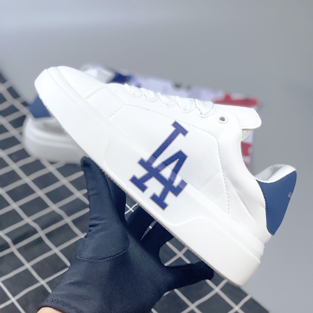 Giày Mc queen LA,NY Trắng Mẫu Mới 2022,  Giày Độn Đế LA,NY Hàn Quốc 4cm G1953 Gragas Sneaker