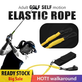 PGM Golf Swing Elastic Rope Adjustable Hitting Force Trainer Golf Training Aids