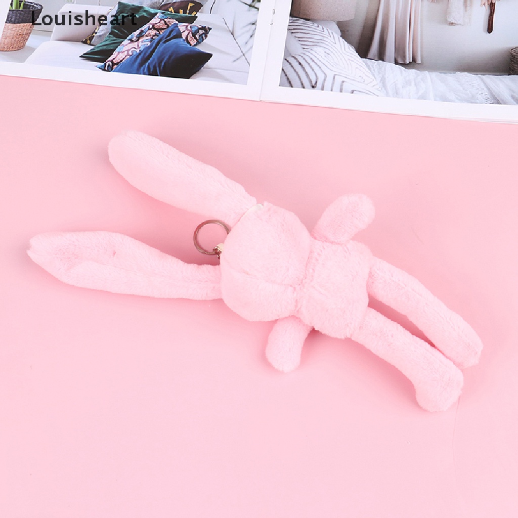 Louisheart Móc Khóa Thỏ Nhồi Bông Đáng Yêu