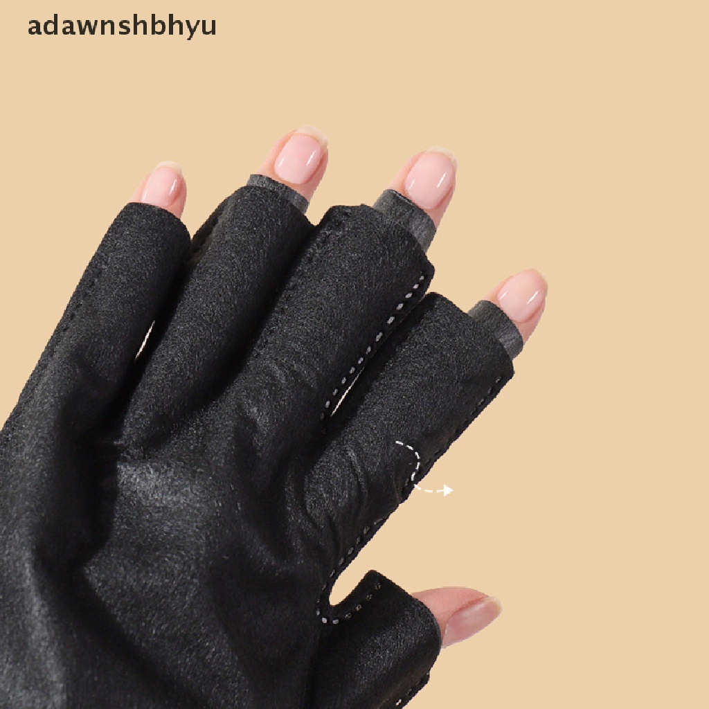 Set 2 Găng Tay Chống Tia UV Bảo Vệ Móng Tiện Dụng