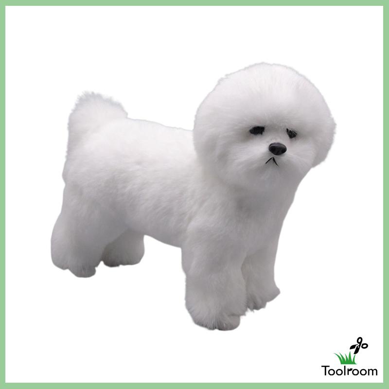 Thú Nhồi Bông Hình Chú Chó Sống Động Trang Trí Tương Tác Cho Bé