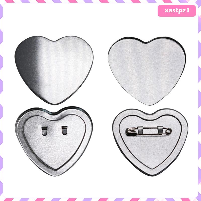 Set of 100 Blank Button Badges Metal Button Button Maker for Badge Making