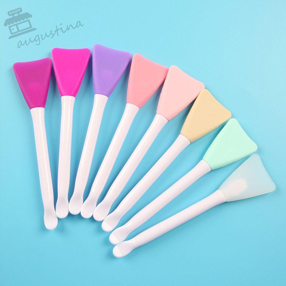 [Hàng mới về] Cọ trộn mặt nạ hai đầu bằng silicon mềm mại chuyên nghiệp