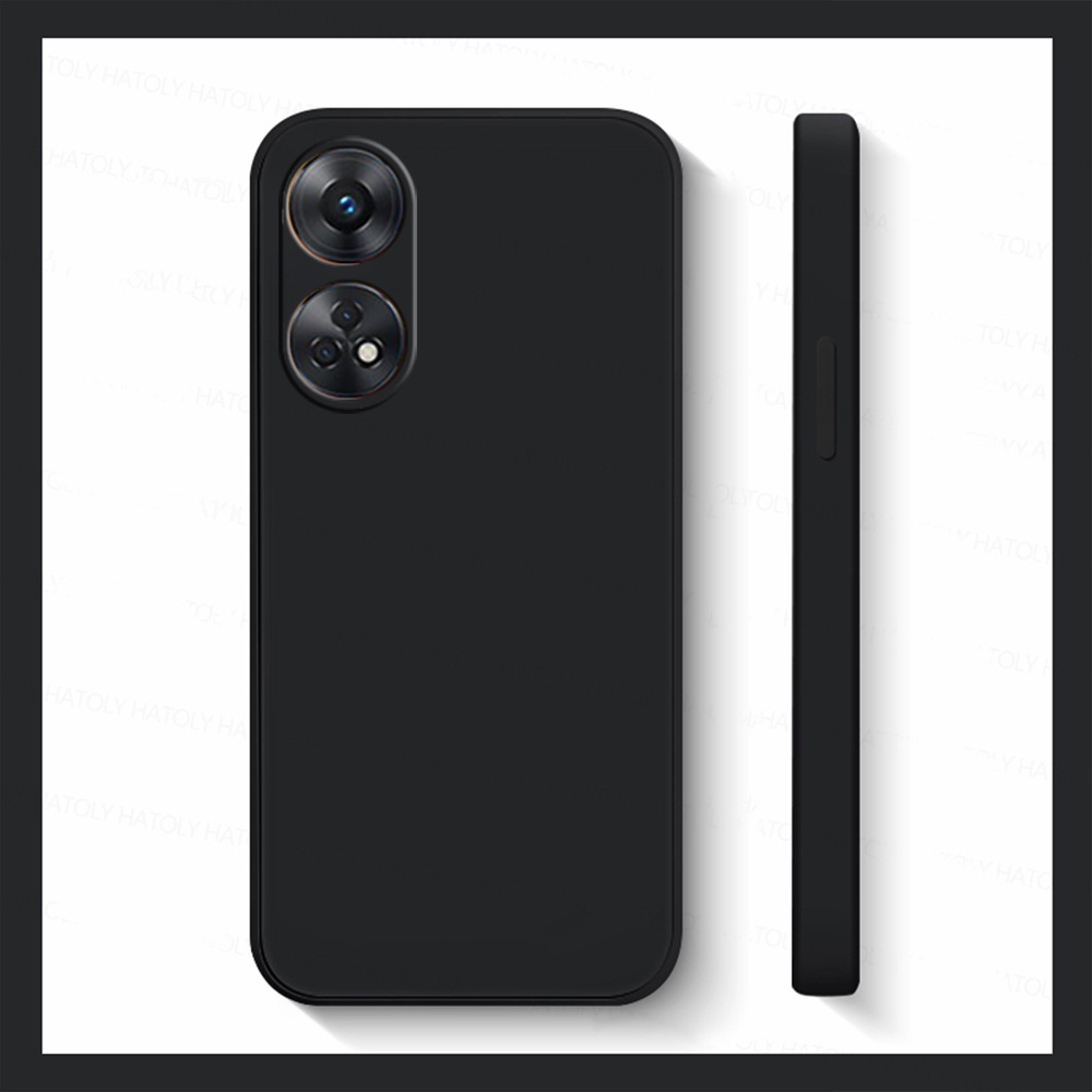 Ốp Điện Thoại TPU Dẻo Vuông Màu Kẹo Ngọt Cho Oppo Reno8 T 5G Reno 8T 5G Reno8 T Reno8T 4G 5G CPH2481 CPH2505