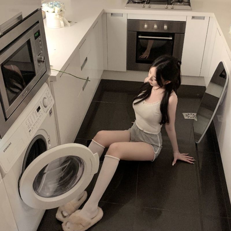 Pure Desire Áo Hai Dây Ngắn Hở Rốn Ôm Dáng Phong Cách Ngọt Ngào Thời Trang Mùa Hè Hàng Mới Dành Cho Bạn Nữ