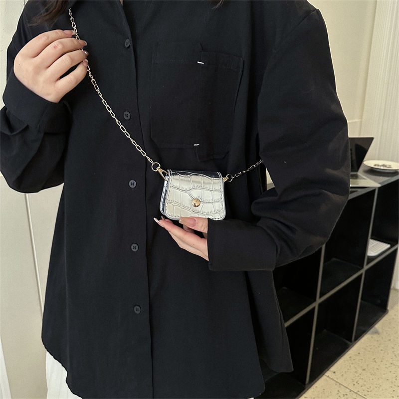 Túi Đeo Chéo Mini Hình Vuông Mẫu Mới 2023 Thời Trang Mùa Hè Sành Điệu Cho Nữ