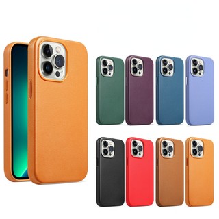 Ốp Điện Thoại Da Từ Tính Chống Sốc Cho IPhone 14 Pro Max 14Plus 14PRO