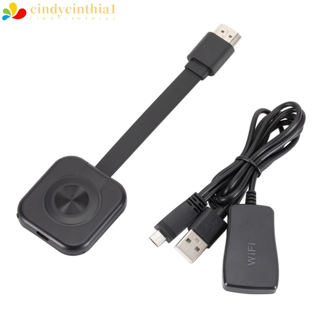Bộ Chuyển Đổi Màn Hình Máy Chiếu Di Động Không Dây Độ Phân Giải Cao W13 Hdmi Kết Nối Wifi Cho Điện Thoại Di Động / Máy Tính
