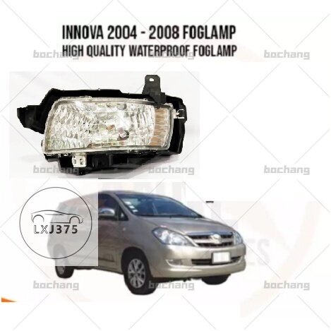 Bộ Đèn Sương Mù Chống Thấm Nước Cho Xe Hơi Toyota Innova 2004 2005 2006 2007 2008