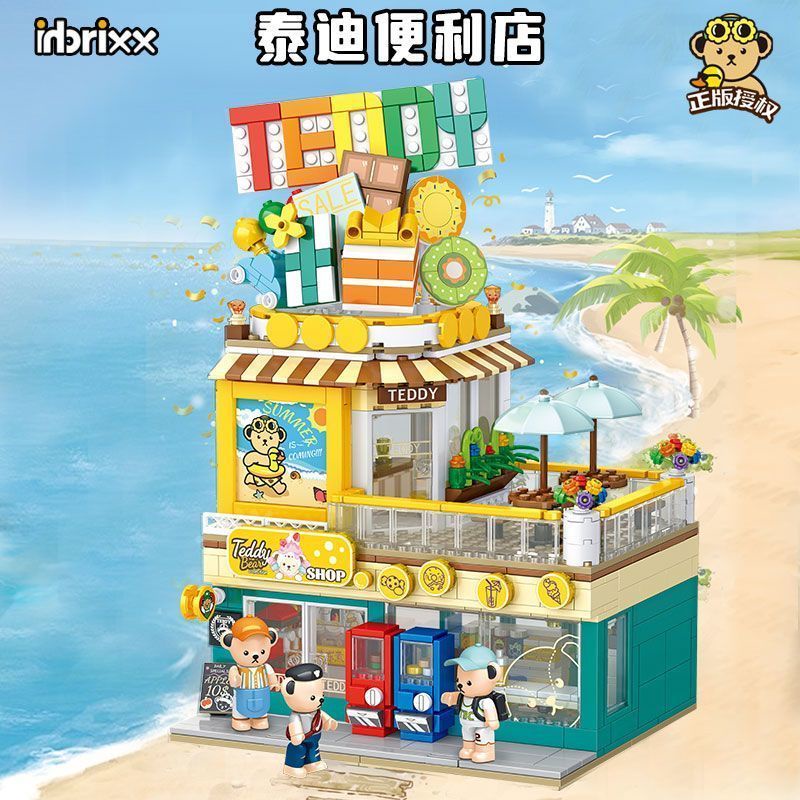 Mô Hình Lắp Ráp  Gấu Teddy Dễ Thương