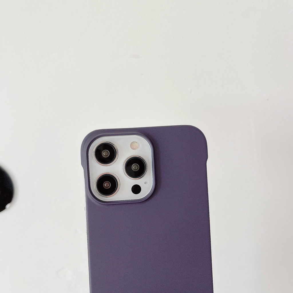 Ốp Điện Thoại Nhám Không Khung Cho iphone 15 14 13 12 11 pro max mini plus