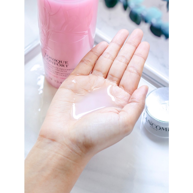 Lancome new  cleansing toner rose essence toner large powder water moisturizing 400ml