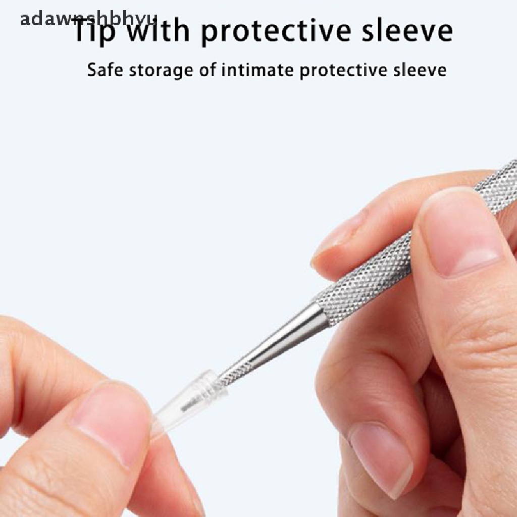 1 Cây Đẩy Biểu Bì Hai Đầu Bằng Thép Không Gỉ Chuyên Dụng Cho Làm Móng