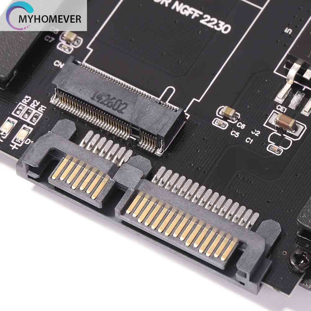 M.2 M2.Bộ ChuyểN ĐổI NGFF Sang SATA3 22PIN SSD SATA Cho MáY TíNh