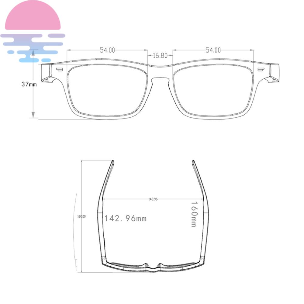 Kính Mát Thông Minh Bluetooth 5.0 Tương Thích Với iOS Android SHOPSKC7183