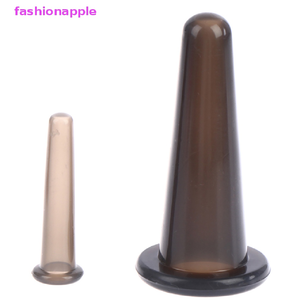 Cốc Giác Hơi Mát Xa Mặt / Mắt Bằng Silicon Màu Đen