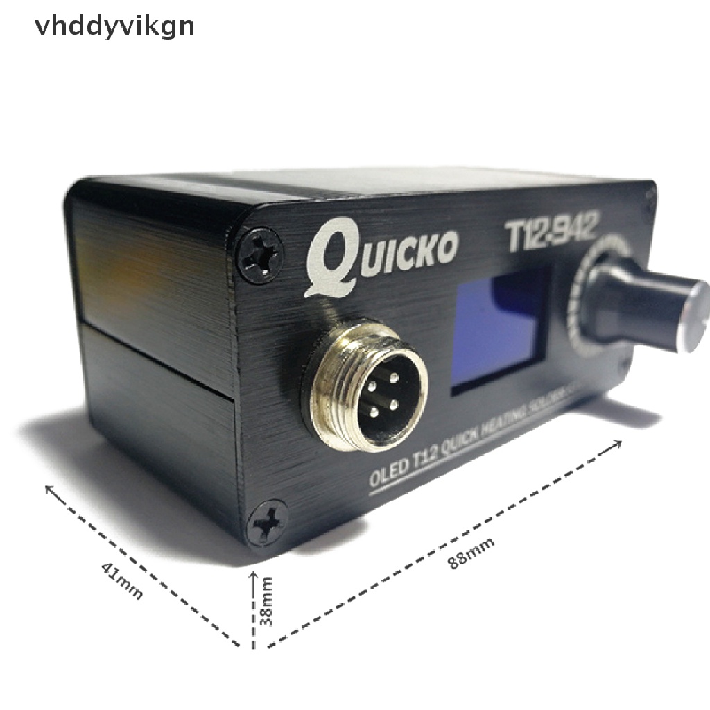 Trạm Hàn Kỹ Thuật Số Mini VHDD T12-942 T12-907 + Đầu T12-K