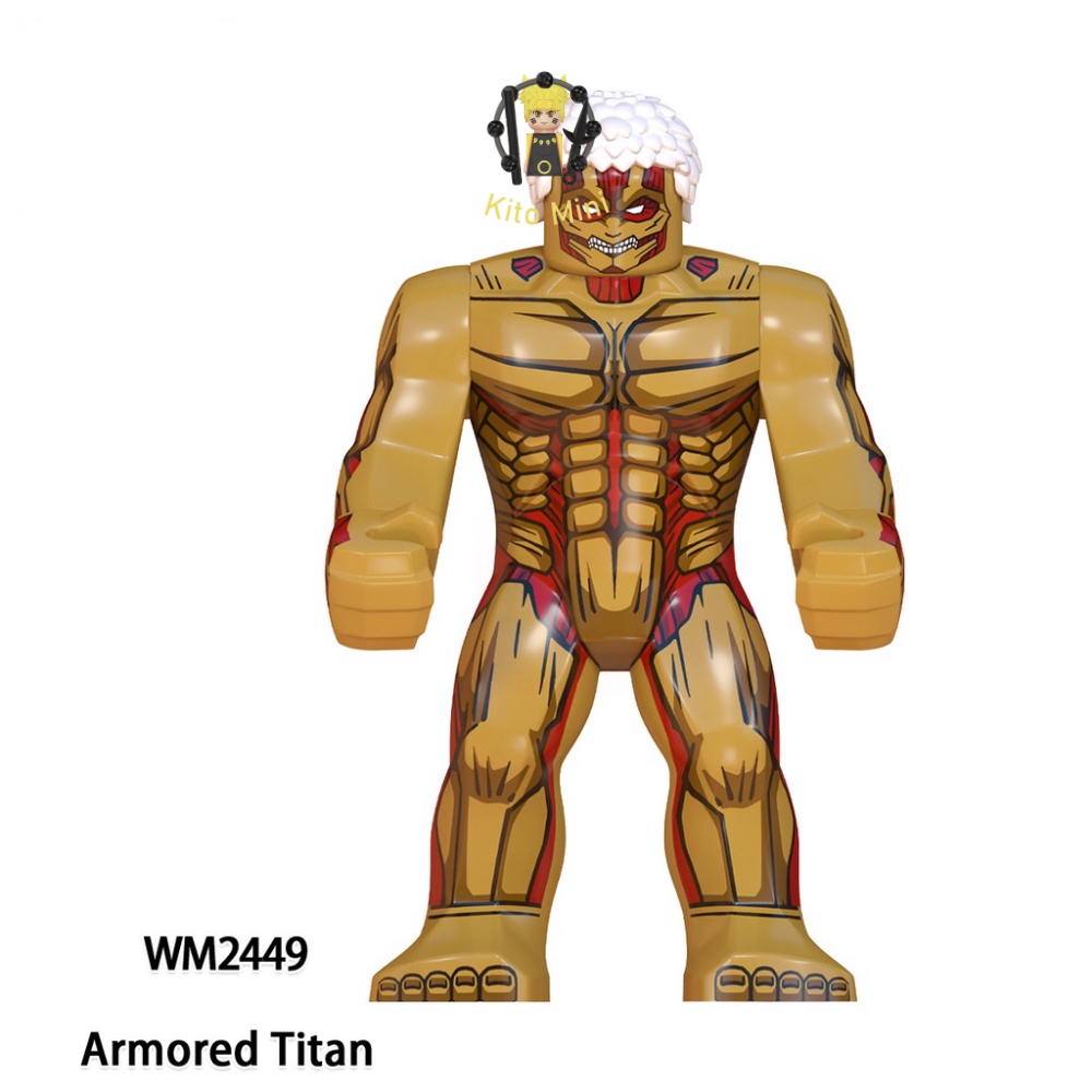 Minifigures Attack On Titan Đồ Chơi Lắp Ráp Nhân Truyện Tranh Anime Vật Hoạt Hình WM6148