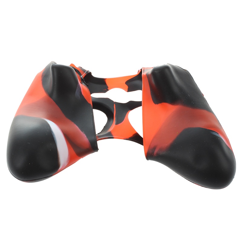 Bộ 1 Vỏ Bọc Silicone Cho Tay Cầm Chơi Game Xbox 360 Họa Tiết Rằn Ri + 20 Vỏ Bọc Bảo Vệ Bằng Silicon