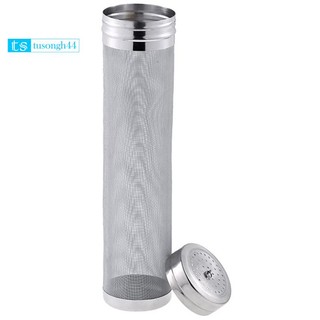 Beer Dry Hopper Filter,300 Micrometre Mesh Stainless Steel Hop Strainer Cartridge, Homebrew Hops Beer & Tea Kettle Brew Filter