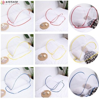 Mùng lưới chống muỗi có thể gập lại che mặt và đầu giường tiện dụng