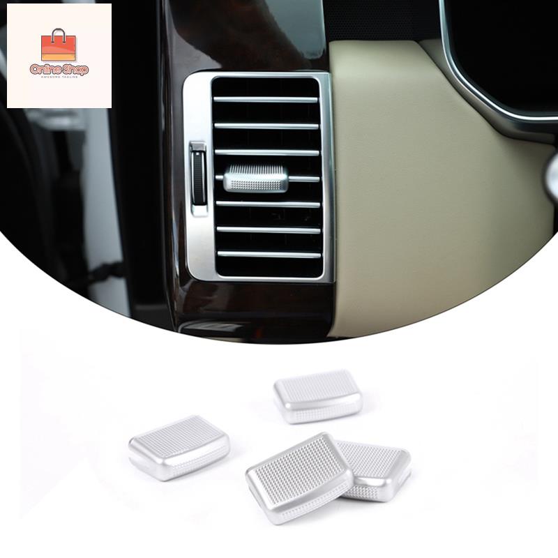 4 Pcs Car Central Control Decorative Car Air Outlet Adjustment Lever Cover Decorative Car Air Outlet Accessories for Land Rover Discovery 5 Range Rover Sport 2017-2022