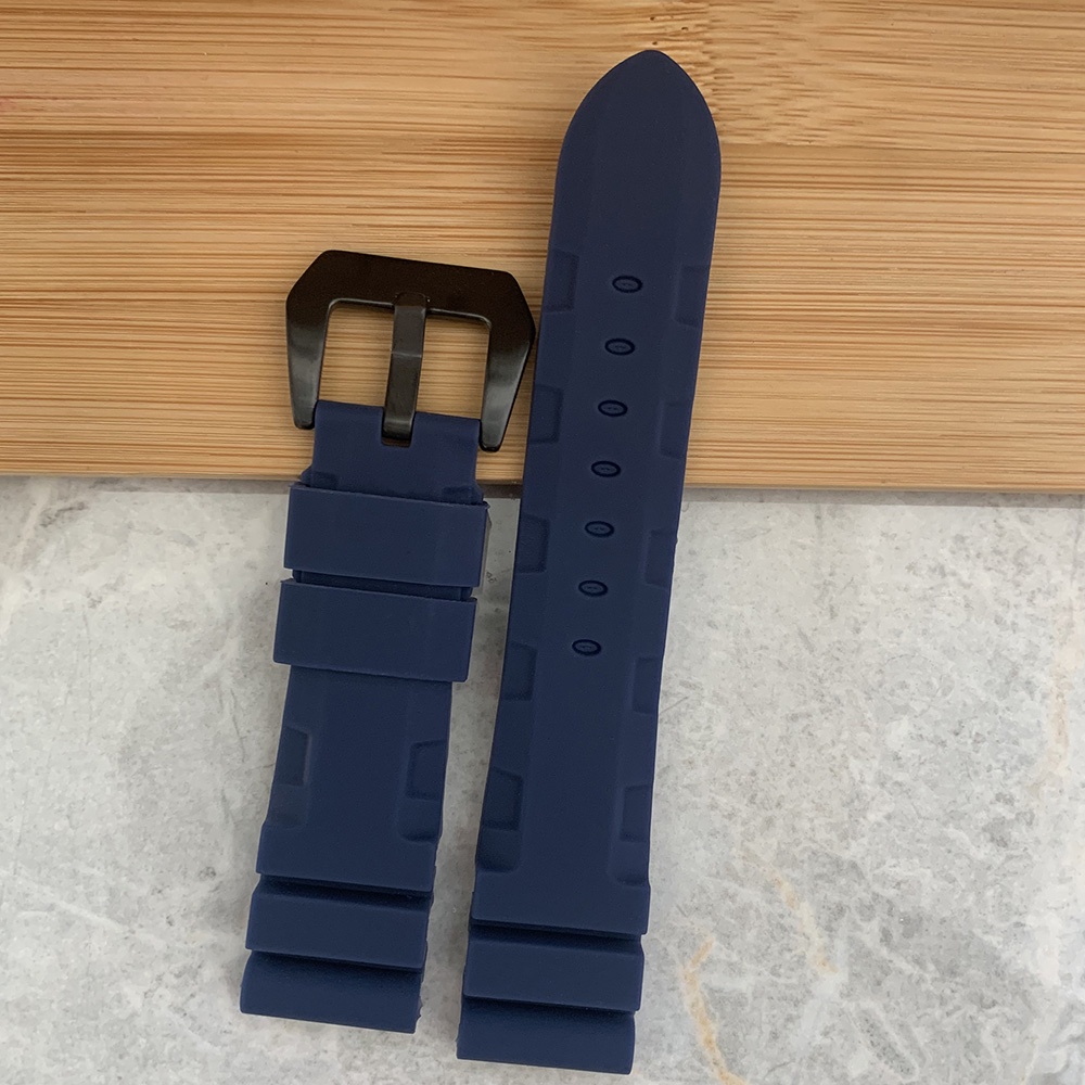 PANERAI Dây Đeo Đồng Hồ Bằng Cao Su Silicone Mềm 24mm 22mm PAM 441 359 Cho Nam