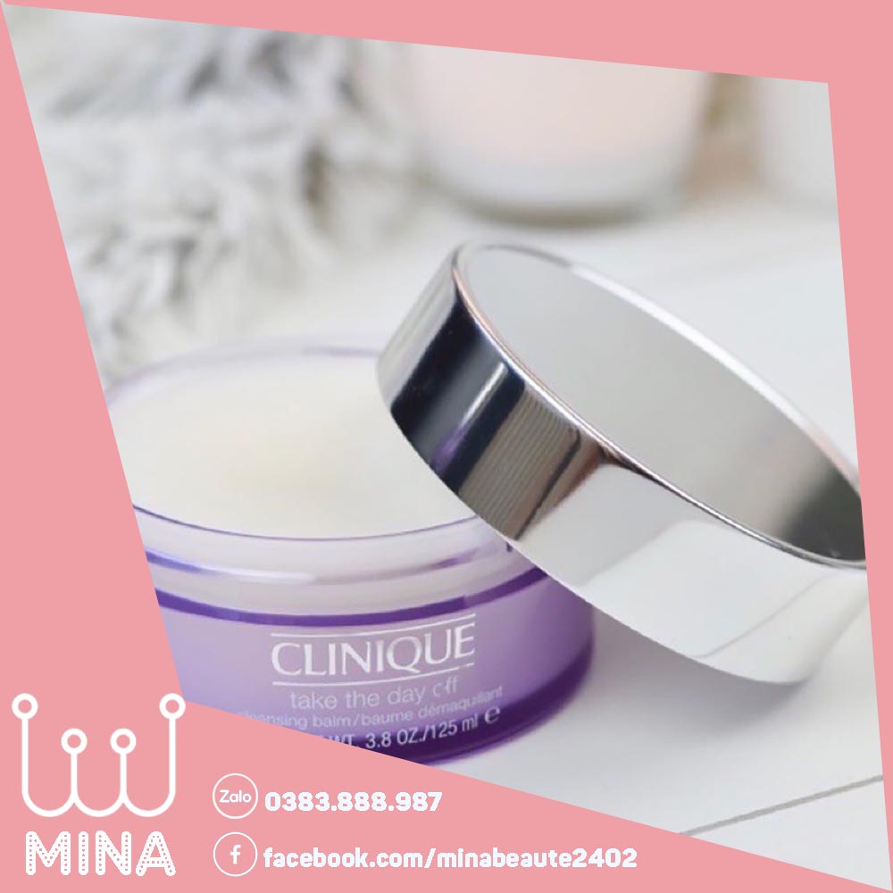 SÁP RỬA MẶT, TẨY TRANG CLINIQUE TAKE THE DAY OFF CLEANSING BALM 125ML
