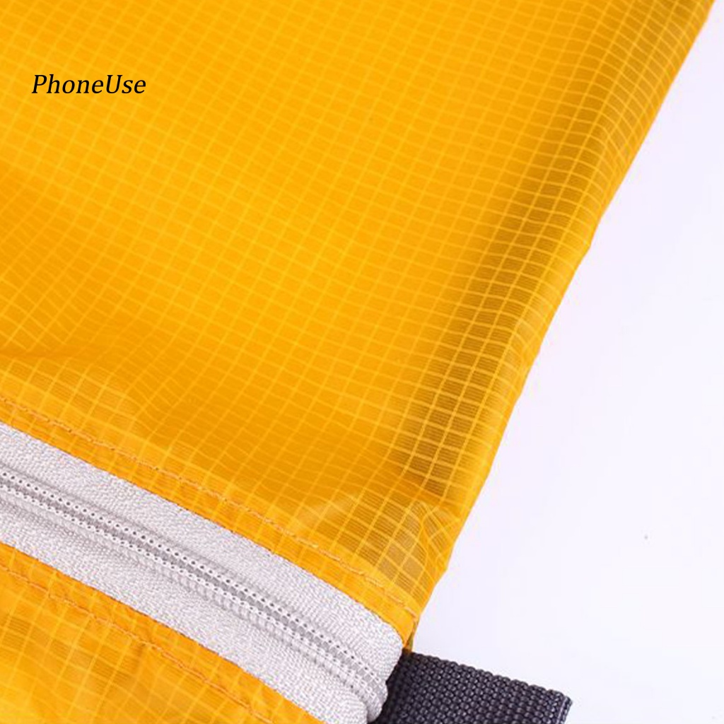 Túi Đựng Đồ Bằng PU Nylon Mịn Có Khóa Kéo Tiết Kiệm Không Gian Đa Năng Chống Thấm Nước