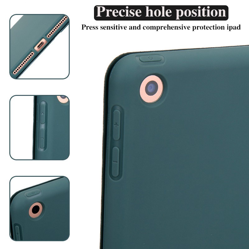 Ốp Máy Tính Bảng Silicon Mềm Cho IPad Air 5 10.9 6th / 5th 9.7 Mini 6 5 4 Pro 11 IPad 9th / 8th / 7th Gen 10.2 Air 4 3 2 1