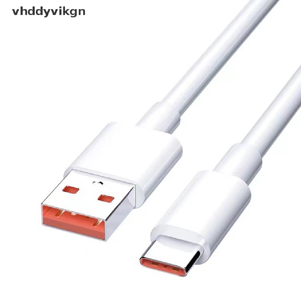 Dây Cáp Sạc Nhanh VHDD 2M 6A 66W USB Type-c Cho xiaomi Samsung Huawei