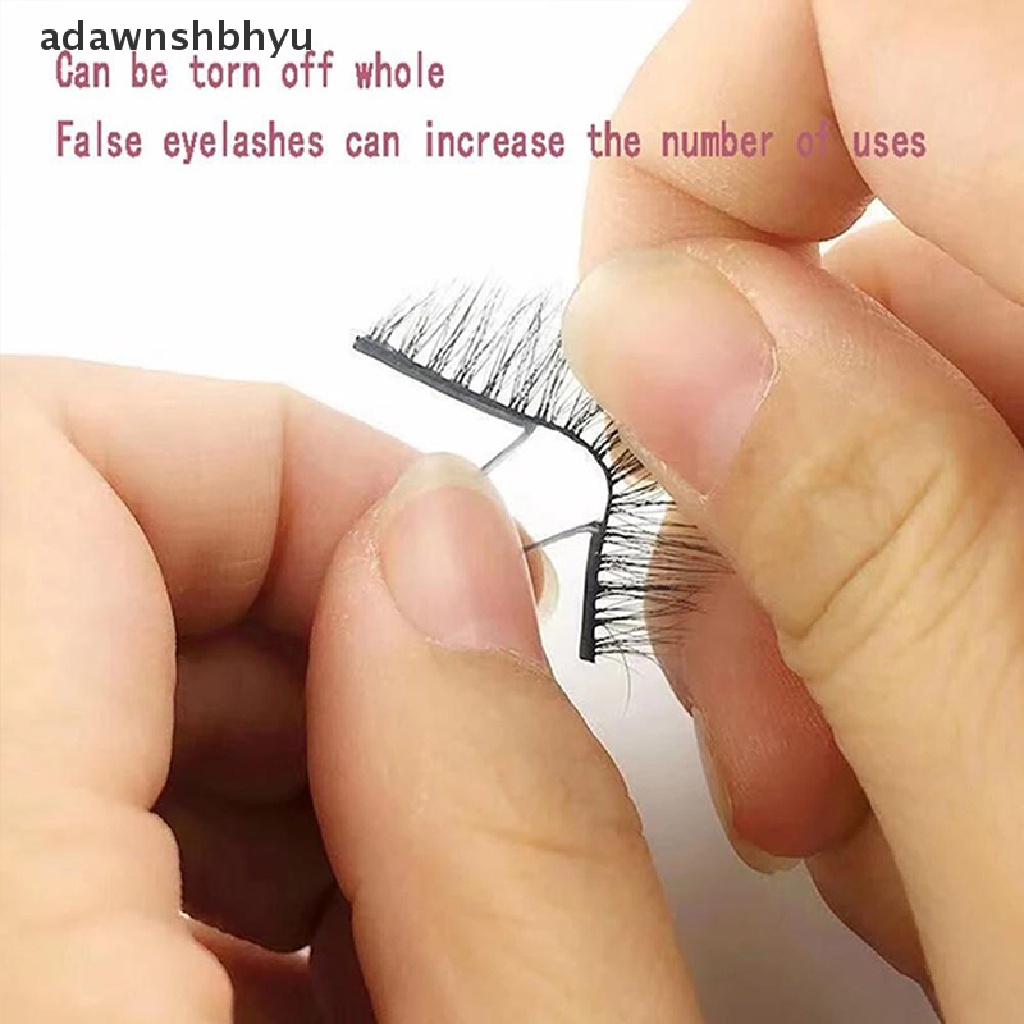 Hộp 50 Miếng Dán Lông Mi Giả Tự Dính Tái Sử Dụng Tiện Lợi