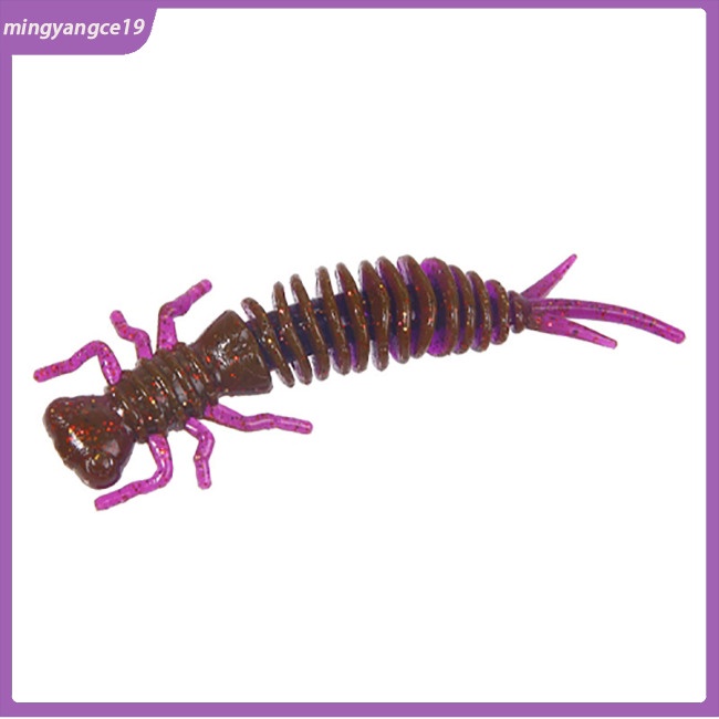 10 Mồi Giun Giả Câu Cá Mềm 5.5cm / 7.5cm / 10cm