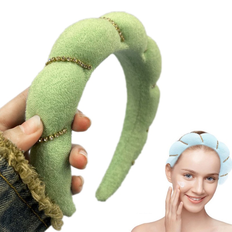 Flgo Băng Đô Dạng Xoắn Đính Đá Thời Trang Cho Nữ