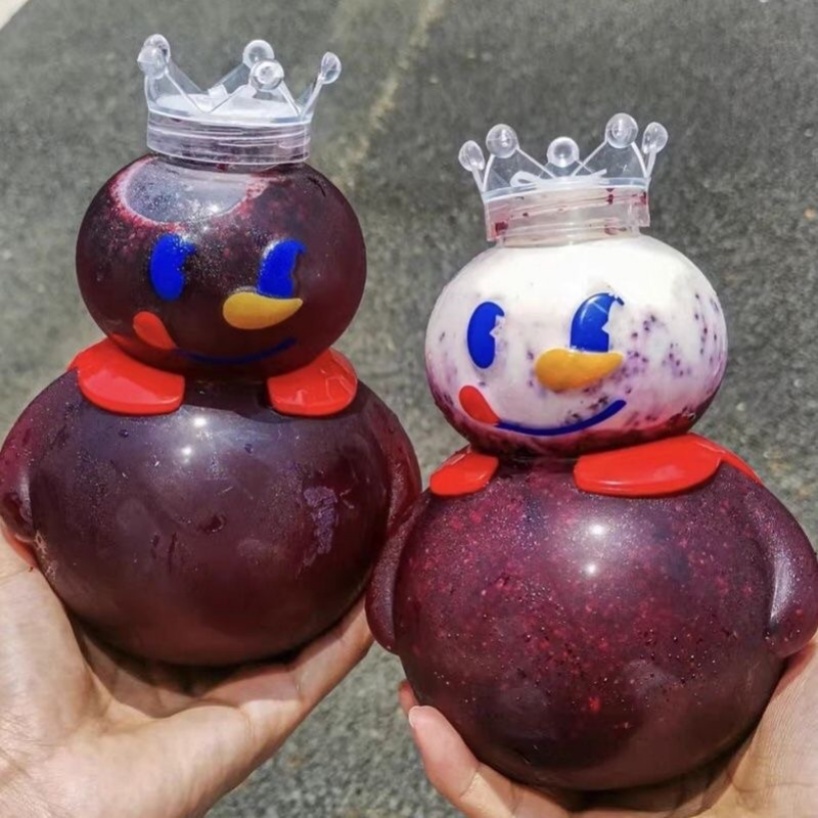 Bình Nước 700ml Hình Người Tuyết Xinh Xắn