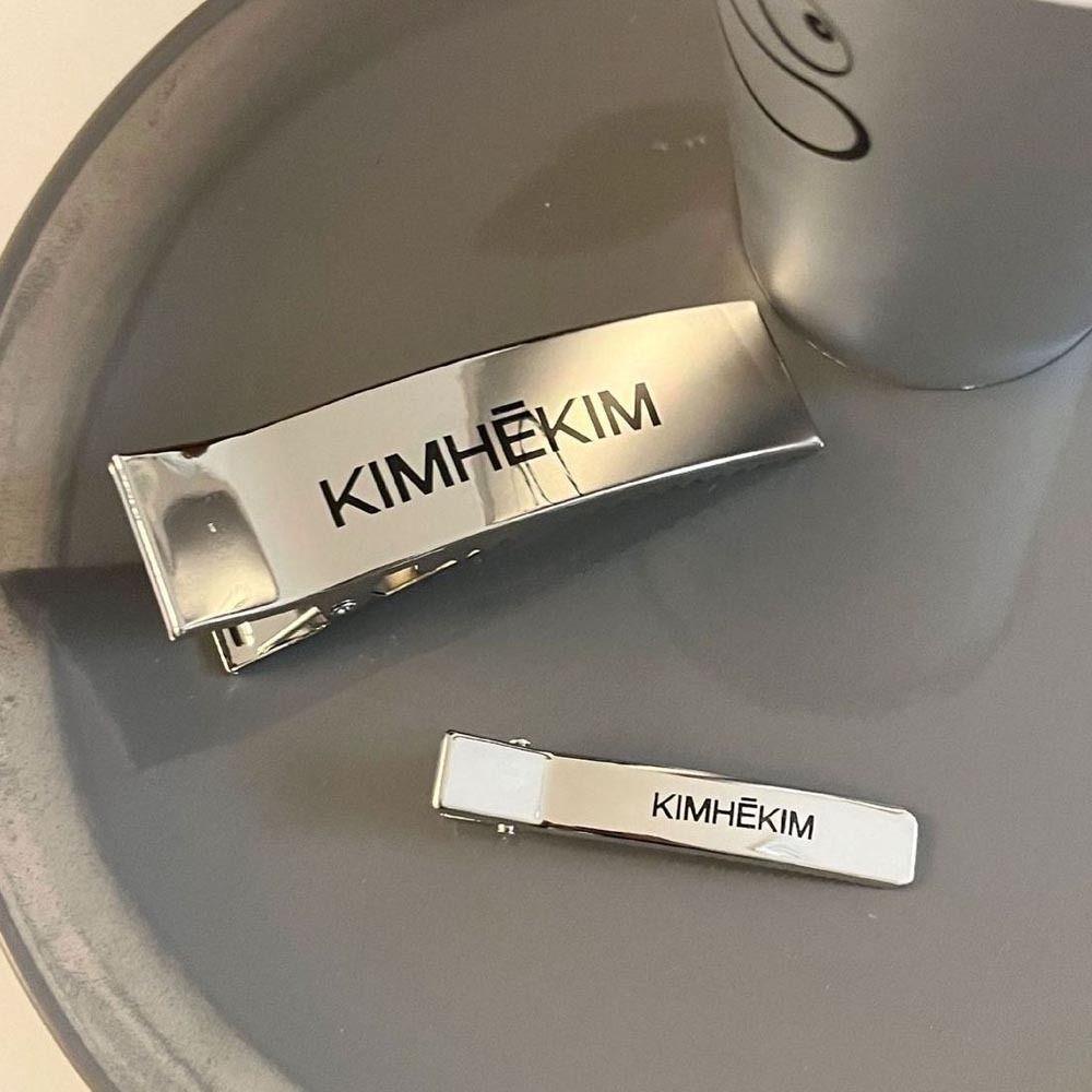 Kẹp Tóc Nữ Hình Mỏ Vịt Bằng Kim Loại Phong Cách Hàn Quốc WMES15H