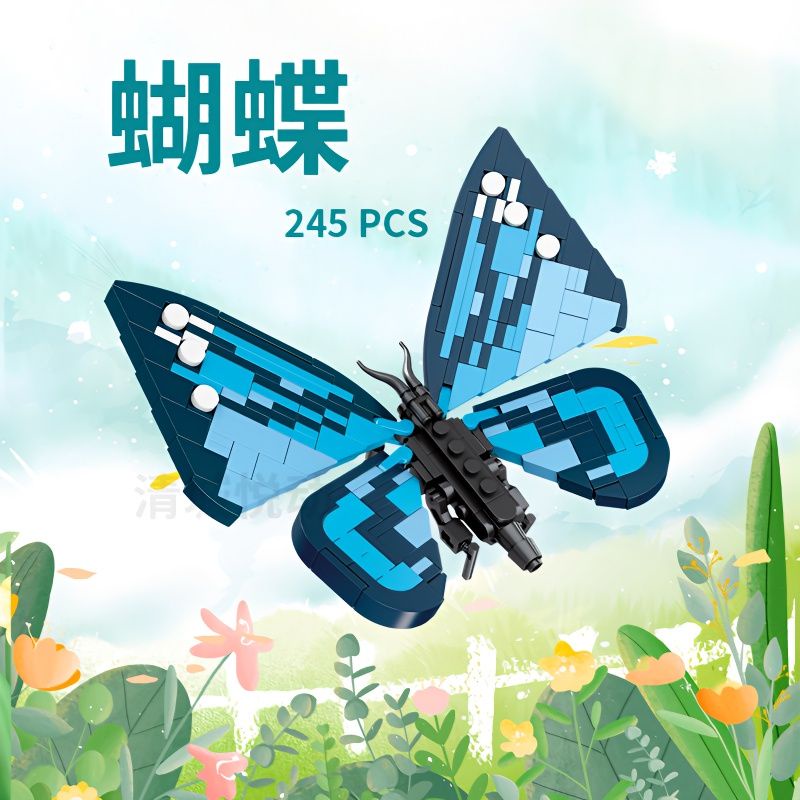 Bộ Đồ Chơi Lắp Ráp Lego Hình Côn Trùng 3D Cho Bé