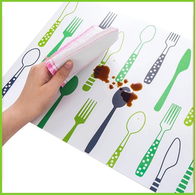 Tấm Lót Bàn Ăn Họa Tiết Hoạt Hình Đơn Giản