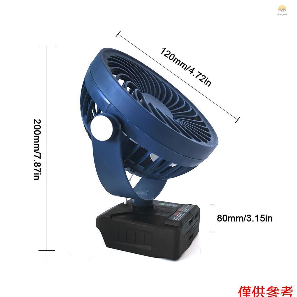 Quạt Làm Mát Không Dây 5inch 3 Cánh Kèm Pin 18V Makita Tiện Dụng