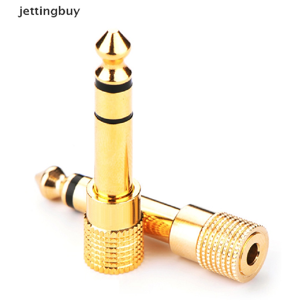 Đầu Nối Chuyển Đổi Giắc Cắm 6.5mm Sang Ổ Cắm 3.5mm Âm Thanh Nổi / Micro 6.5mm Sang 3.5mm