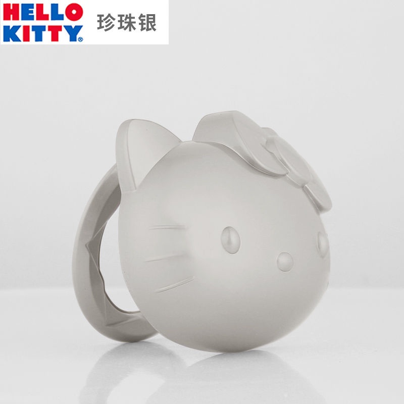 Miếng Dán Trang Trí Nút Khởi Động Xe Hơi Hình Hello Kitty